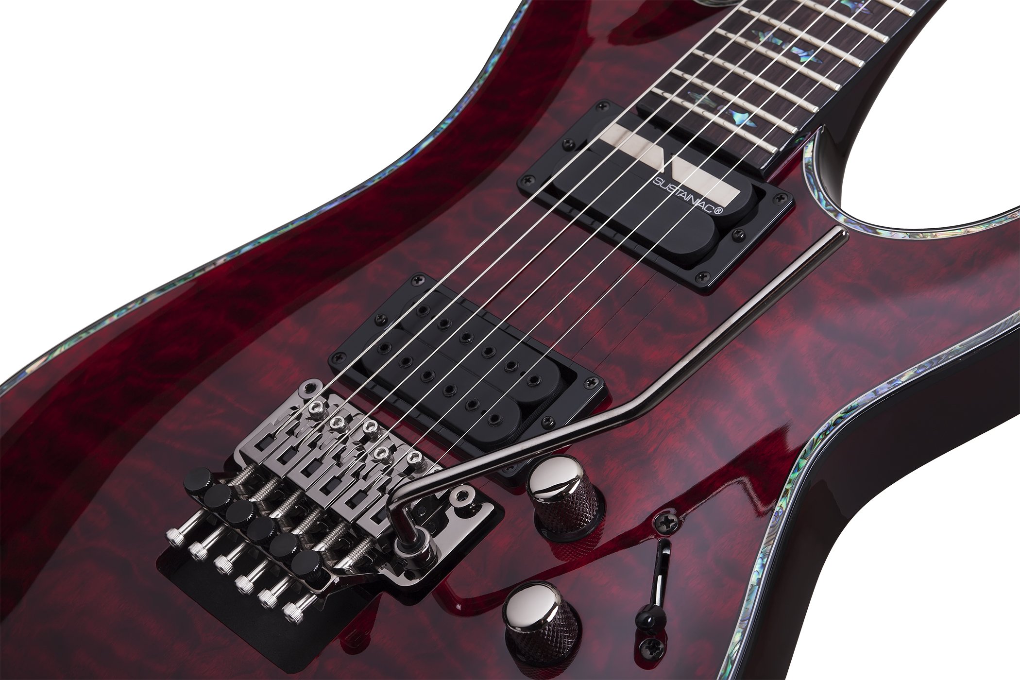 Amazon.com: Schecter 3065 Hellraiser C-1 P Sustainiac FR Guitarra